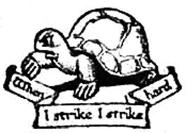 Il simbolo della Fabian Society: la tartaruga.